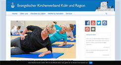 Desktop Screenshot of kirche-koeln.de